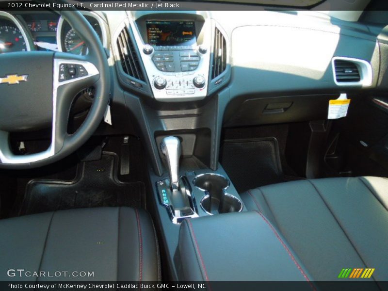 Cardinal Red Metallic / Jet Black 2012 Chevrolet Equinox LT