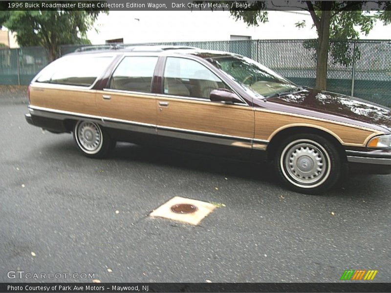 Dark Cherry Metallic / Beige 1996 Buick Roadmaster Estate Collectors Edition Wagon