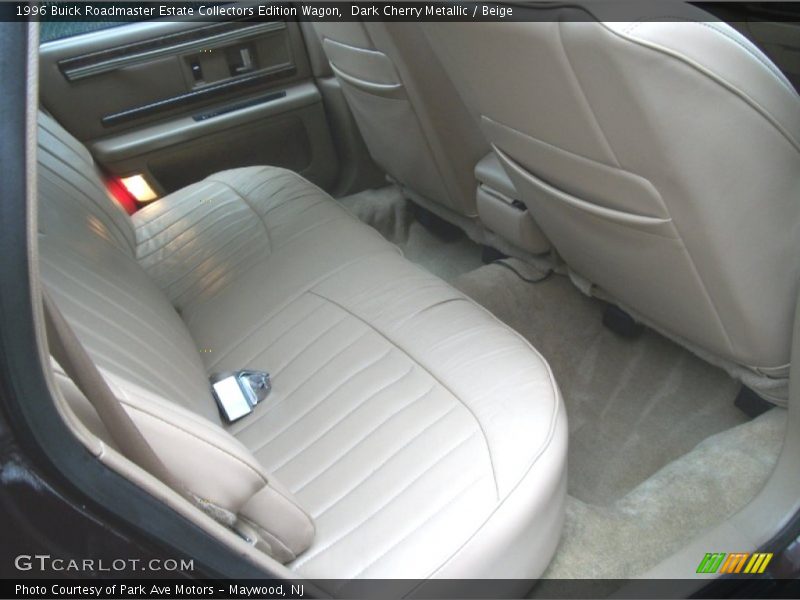 Rear Seat of 1996 Roadmaster Estate Collectors Edition Wagon
