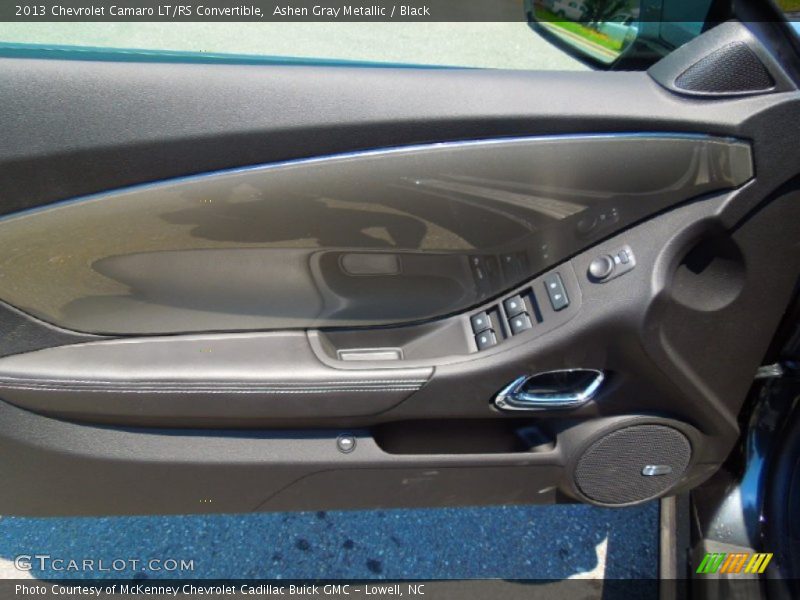 Ashen Gray Metallic / Black 2013 Chevrolet Camaro LT/RS Convertible