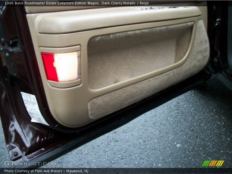 Dark Cherry Metallic / Beige 1996 Buick Roadmaster Estate Collectors Edition Wagon