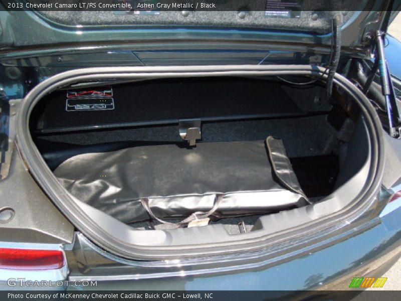  2013 Camaro LT/RS Convertible Trunk