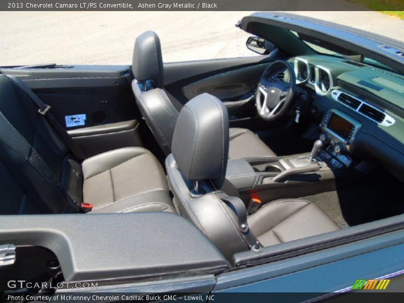 Ashen Gray Metallic / Black 2013 Chevrolet Camaro LT/RS Convertible