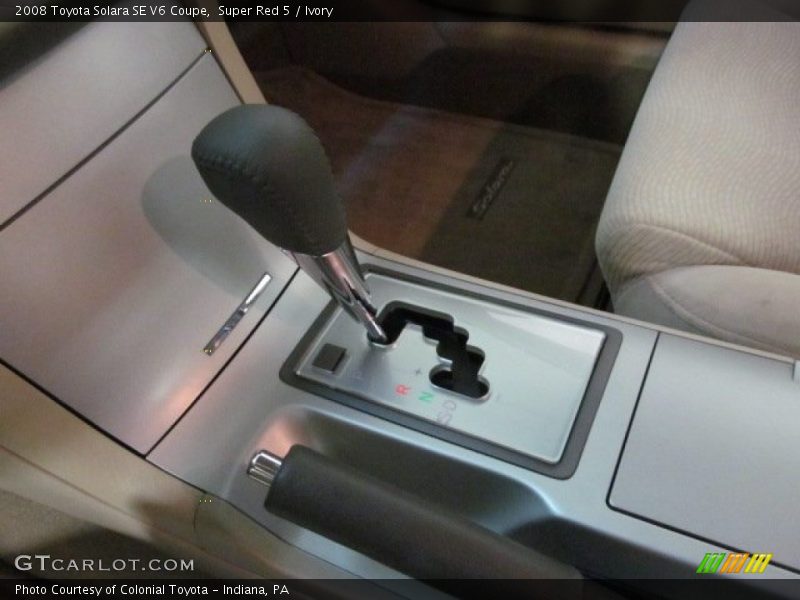 Super Red 5 / Ivory 2008 Toyota Solara SE V6 Coupe