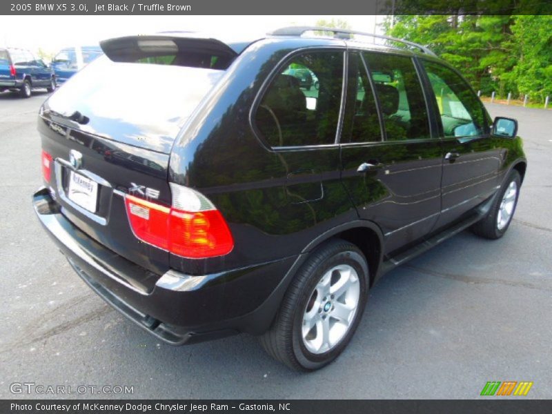 Jet Black / Truffle Brown 2005 BMW X5 3.0i