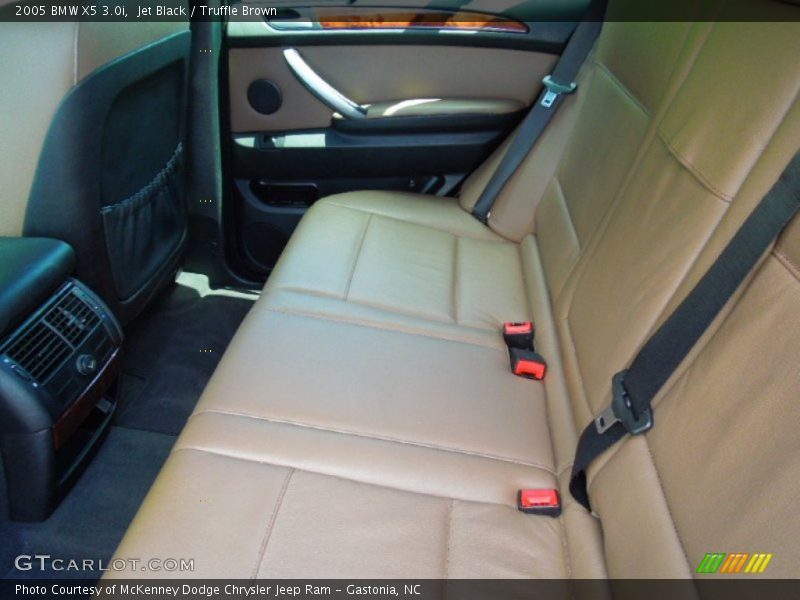 Jet Black / Truffle Brown 2005 BMW X5 3.0i