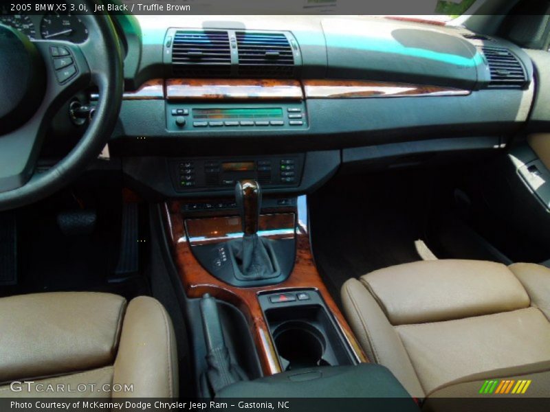 Jet Black / Truffle Brown 2005 BMW X5 3.0i