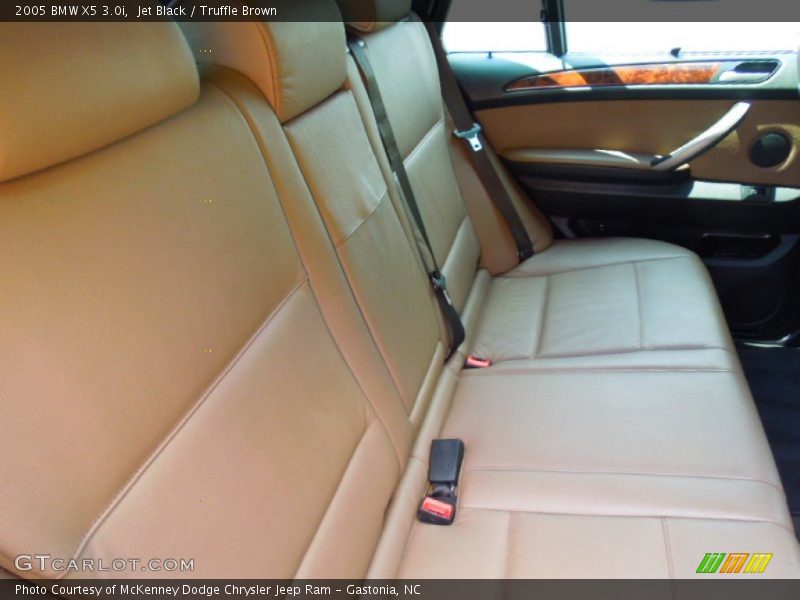 Jet Black / Truffle Brown 2005 BMW X5 3.0i