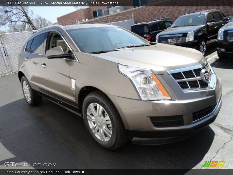 Mocha Steel Metallic / Shale/Brownstone 2012 Cadillac SRX Luxury