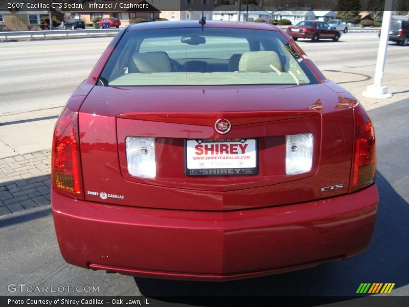 Infrared / Cashmere 2007 Cadillac CTS Sedan
