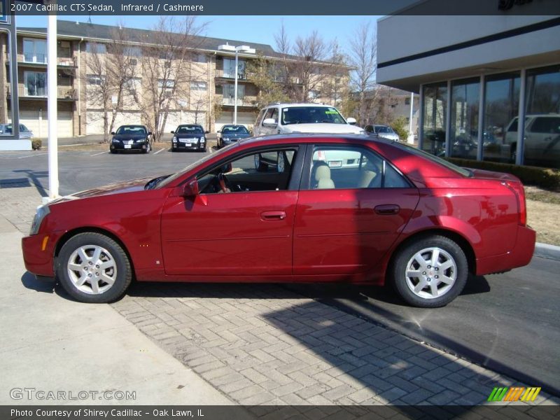 Infrared / Cashmere 2007 Cadillac CTS Sedan