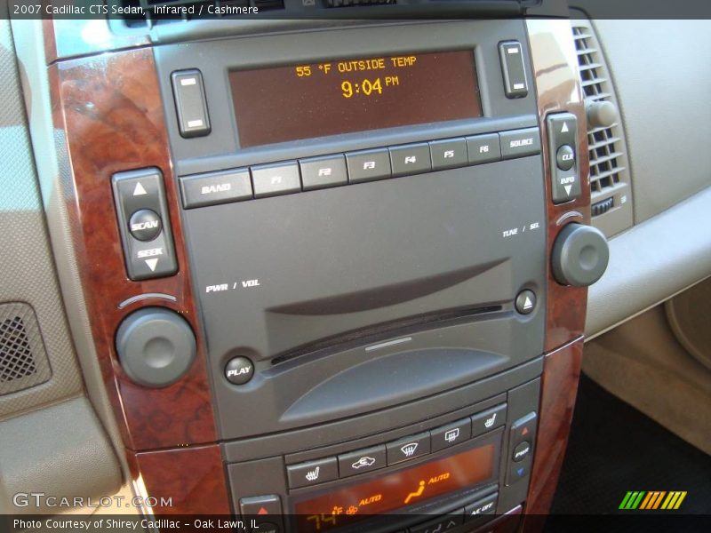 Infrared / Cashmere 2007 Cadillac CTS Sedan