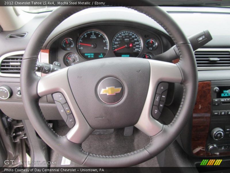Mocha Steel Metallic / Ebony 2012 Chevrolet Tahoe LS 4x4