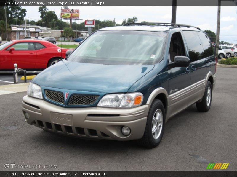 Dark Tropic Teal Metallic / Taupe 2002 Pontiac Montana