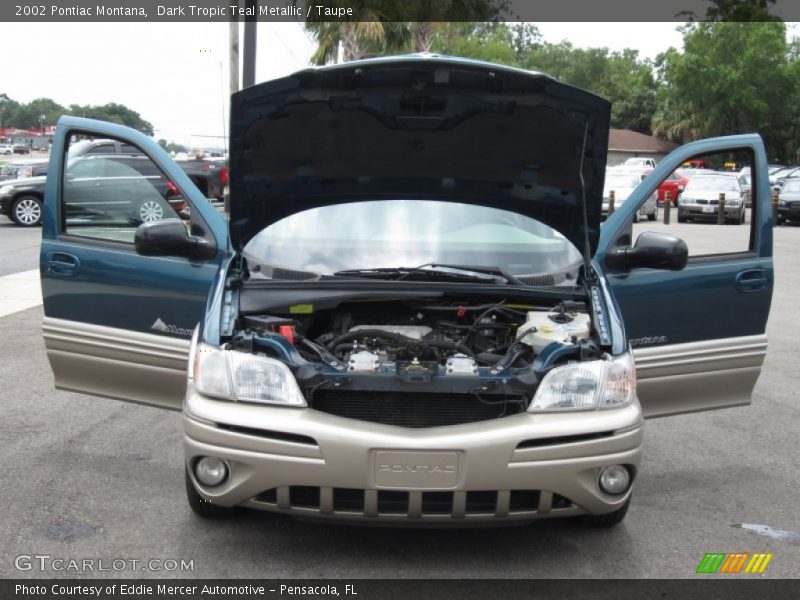 Dark Tropic Teal Metallic / Taupe 2002 Pontiac Montana