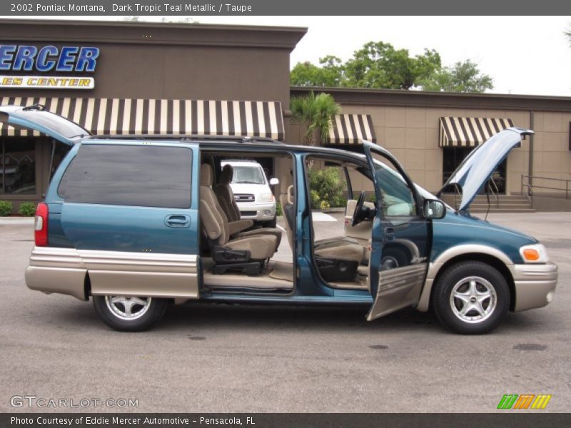 Dark Tropic Teal Metallic / Taupe 2002 Pontiac Montana