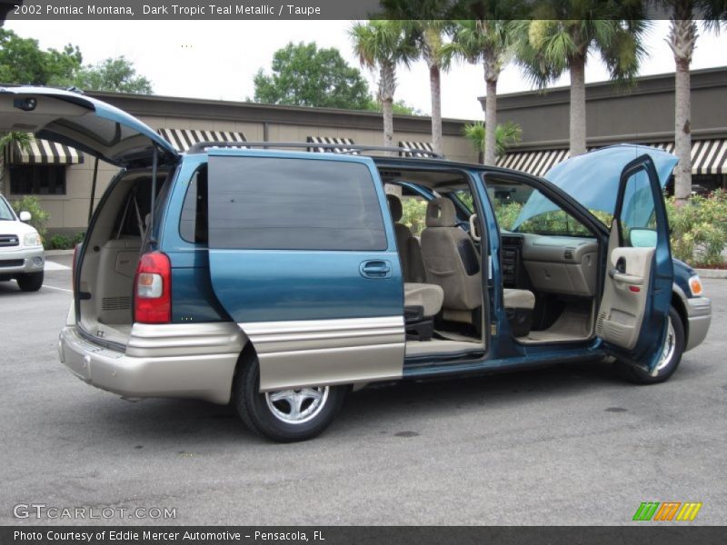Dark Tropic Teal Metallic / Taupe 2002 Pontiac Montana