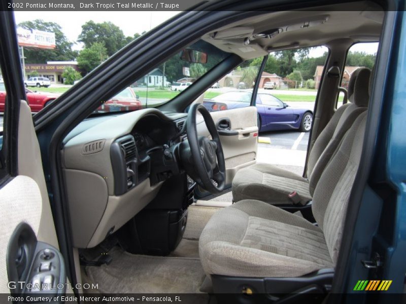 Front Seat of 2002 Montana 