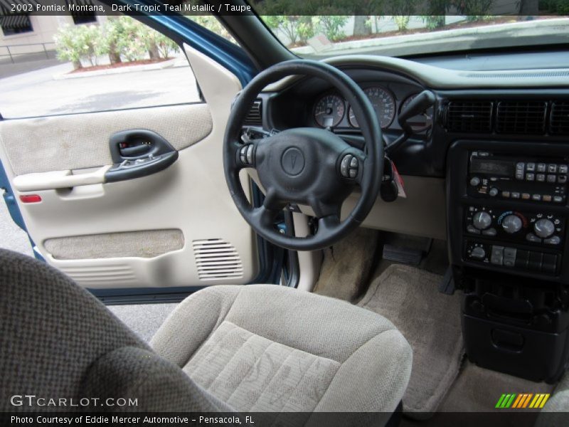 Dark Tropic Teal Metallic / Taupe 2002 Pontiac Montana