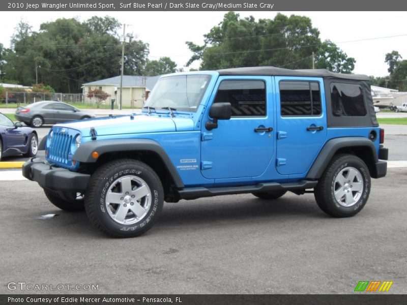  2010 Wrangler Unlimited Sport Surf Blue Pearl
