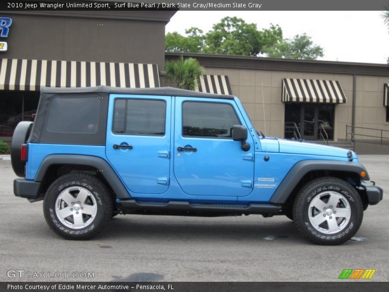 2010 Wrangler Unlimited Sport Surf Blue Pearl