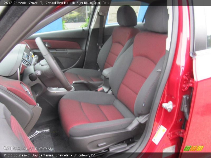 Front Seat of 2012 Cruze LT