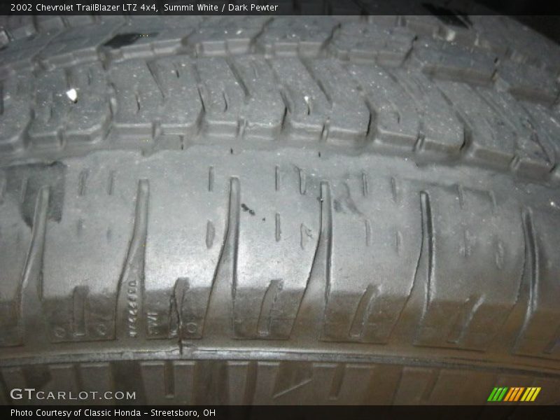 Summit White / Dark Pewter 2002 Chevrolet TrailBlazer LTZ 4x4