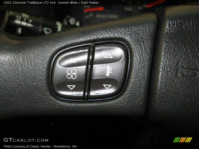 Summit White / Dark Pewter 2002 Chevrolet TrailBlazer LTZ 4x4