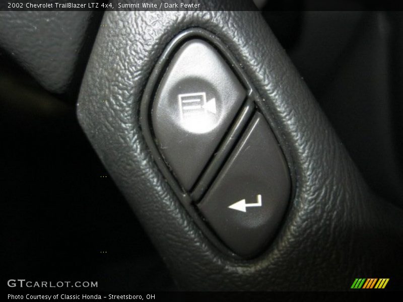Summit White / Dark Pewter 2002 Chevrolet TrailBlazer LTZ 4x4
