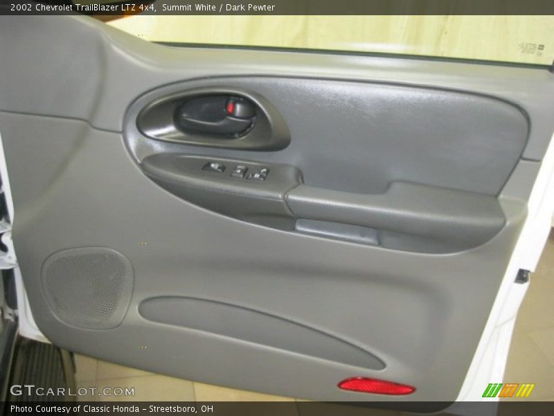 Summit White / Dark Pewter 2002 Chevrolet TrailBlazer LTZ 4x4
