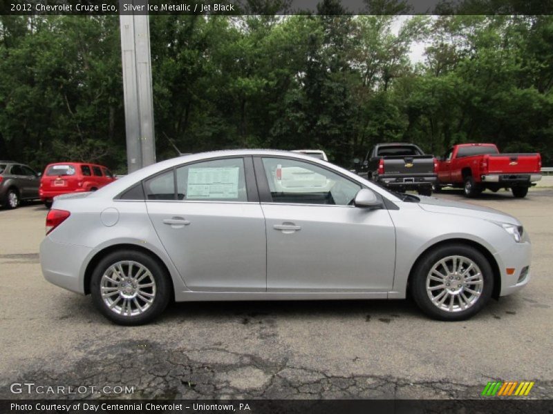 Silver Ice Metallic / Jet Black 2012 Chevrolet Cruze Eco