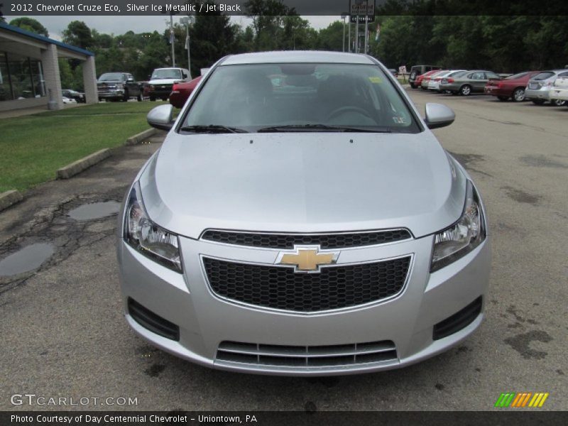 Silver Ice Metallic / Jet Black 2012 Chevrolet Cruze Eco