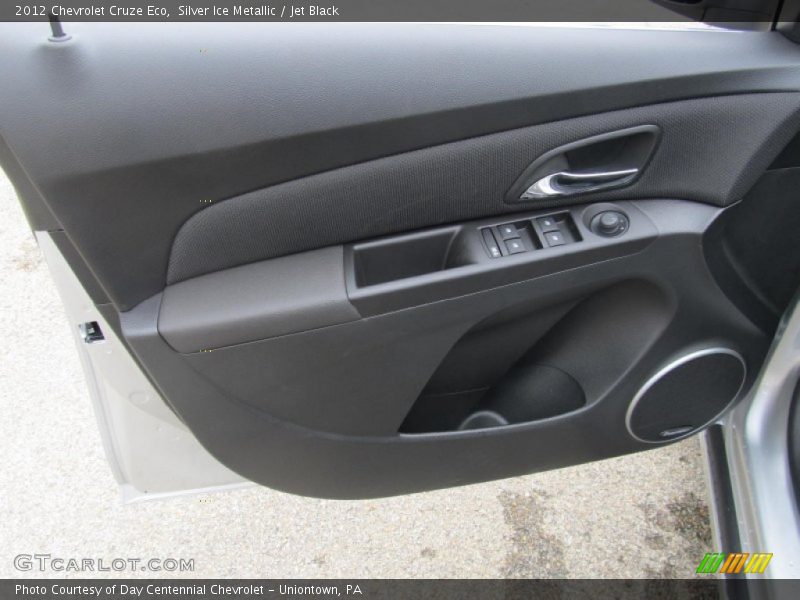 Silver Ice Metallic / Jet Black 2012 Chevrolet Cruze Eco