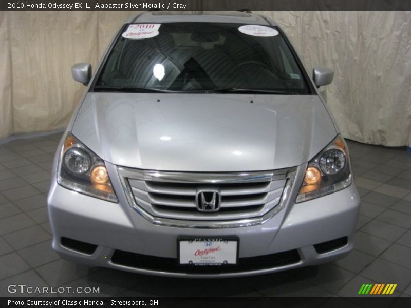 Alabaster Silver Metallic / Gray 2010 Honda Odyssey EX-L