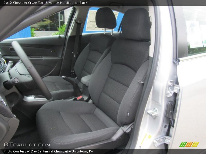 Silver Ice Metallic / Jet Black 2012 Chevrolet Cruze Eco