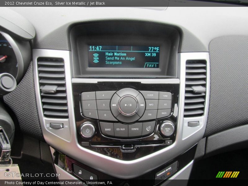 Silver Ice Metallic / Jet Black 2012 Chevrolet Cruze Eco