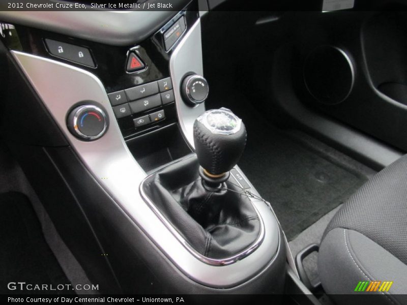 Silver Ice Metallic / Jet Black 2012 Chevrolet Cruze Eco