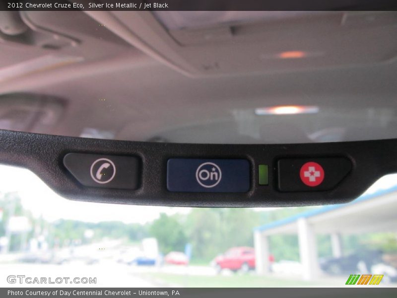 Silver Ice Metallic / Jet Black 2012 Chevrolet Cruze Eco