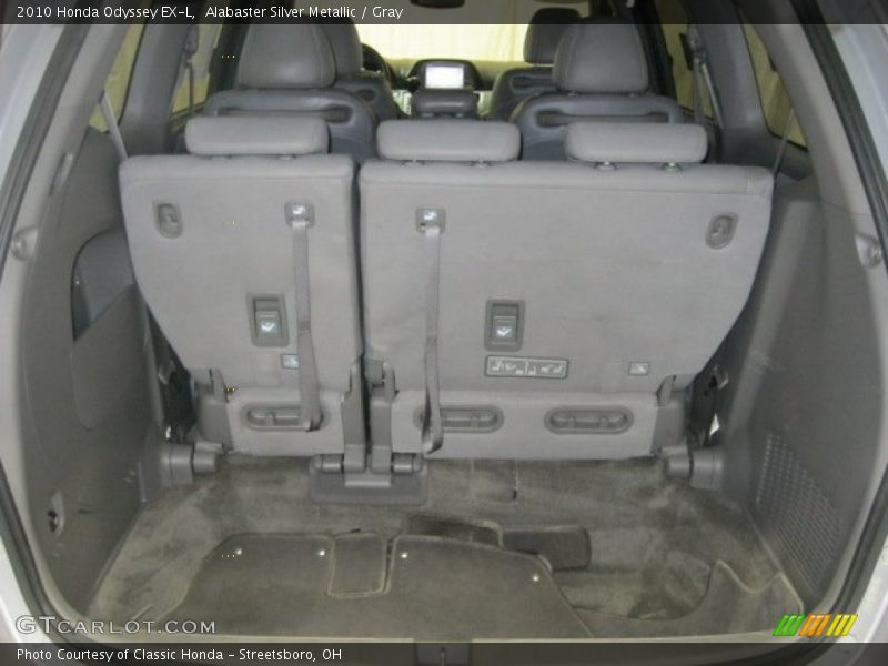 Alabaster Silver Metallic / Gray 2010 Honda Odyssey EX-L