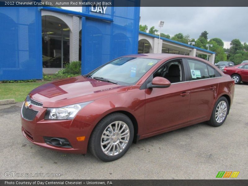 Autumn Red Metallic / Jet Black 2012 Chevrolet Cruze Eco
