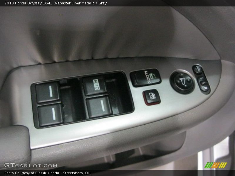 Alabaster Silver Metallic / Gray 2010 Honda Odyssey EX-L