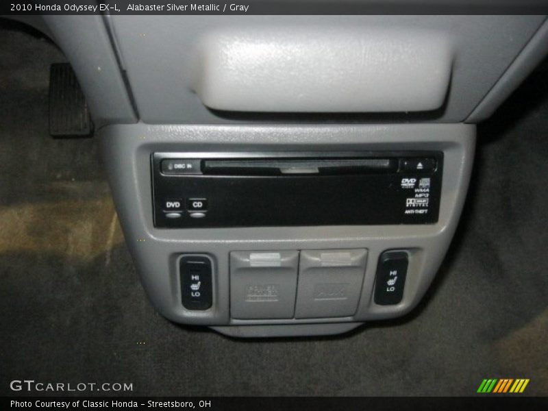 Alabaster Silver Metallic / Gray 2010 Honda Odyssey EX-L