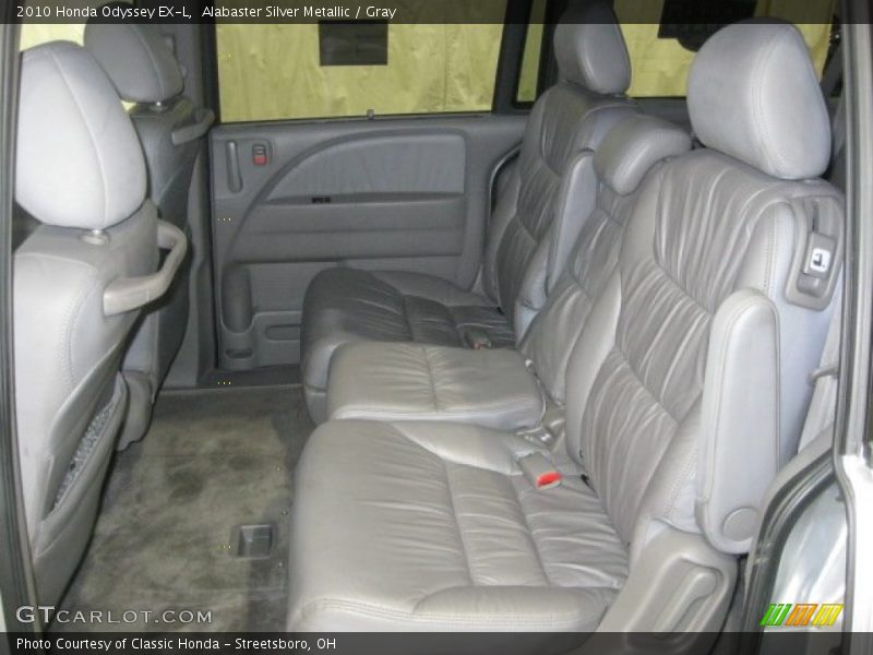 Alabaster Silver Metallic / Gray 2010 Honda Odyssey EX-L