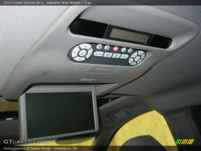Alabaster Silver Metallic / Gray 2010 Honda Odyssey EX-L