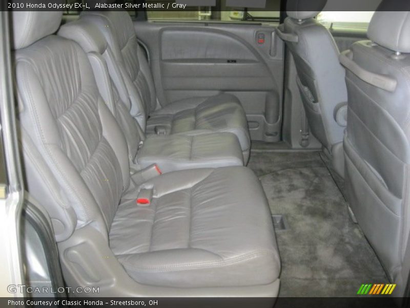 Alabaster Silver Metallic / Gray 2010 Honda Odyssey EX-L
