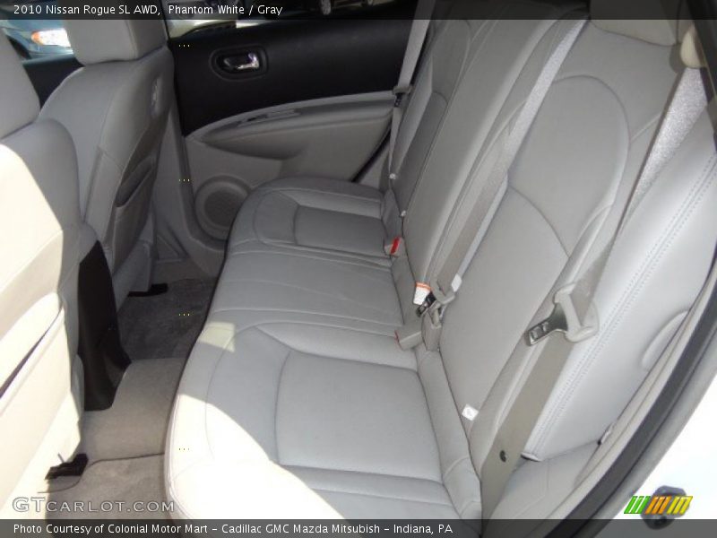 Phantom White / Gray 2010 Nissan Rogue SL AWD