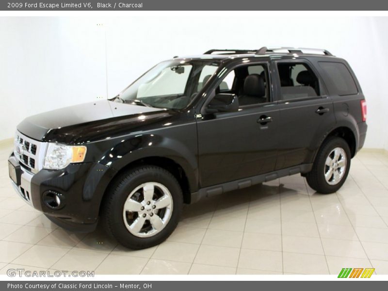 Black / Charcoal 2009 Ford Escape Limited V6