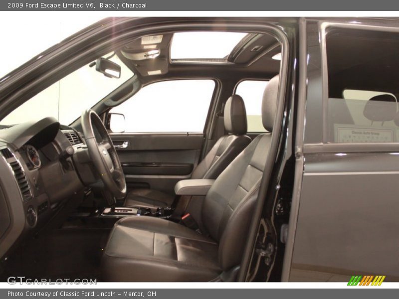 Black / Charcoal 2009 Ford Escape Limited V6