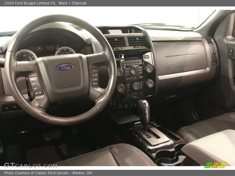 Black / Charcoal 2009 Ford Escape Limited V6