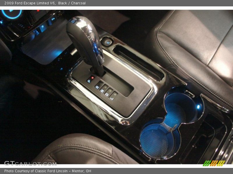 Black / Charcoal 2009 Ford Escape Limited V6